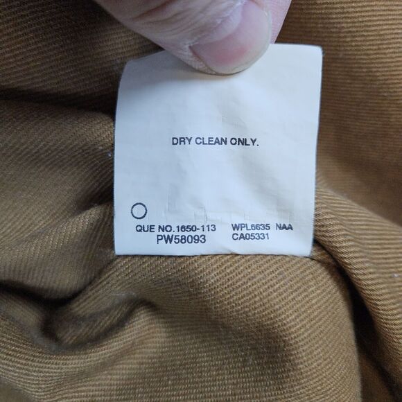 John Rich Bros Woolrich Men's Heavy Coat Brown Size XL 85% Wool Lined Hooded - Picture 13 of 16